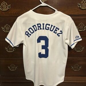 Alex Rodriguez Texas Rangers Jersey Authentic Majestic MLB Boys Large L NWoT